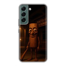 Чехол с мемом Тралалело тралала на Samsung Galaxy S22 (Тунг тунг тунг сахур)