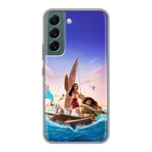Чохол з мультфільмом Ваяна Samsung Galaxy S22 (Ваяна и Мауї)