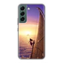 Чохол з мультфільмом Ваяна Samsung Galaxy S22 (Ваяна в морі)