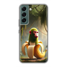 Чехол с мемами тралалело тралала для Samsung Galaxy S22 – Шимпанзини бананини