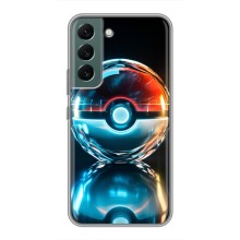Чехол с Пикачу на Samsung Galaxy S22 (Мяч Пикачу)