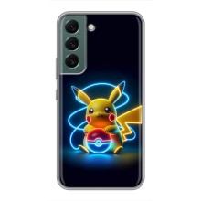 Чехол с Пикачу на Samsung Galaxy S22 (Покемон)