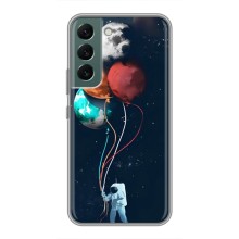 Космические Чехлы для Самсунг S22 (VPrint) (Планеты шарики)