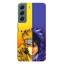 Купить Чехлы на телефон с принтом Anime для Самсунг Галаски С22 – Naruto Vs Sasuke