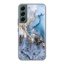 Мраморный чехол на Samsung Galaxy S22 (VPrint) (Нежный мрамор)