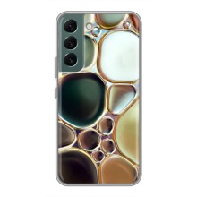 Мраморный чехол на Samsung Galaxy S22 (VPrint) (Радужный Мрамор)