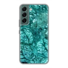 Мраморный чехол на Samsung Galaxy S22 (VPrint) (Зеленый мрамор)