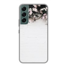 Чохли з тематикою "КВІТИ" на Samsung Galaxy S22 – Квіти на стіні
