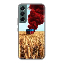 Чехол (TPU) с картинкой "Лого Пабг" на Самсунг Галаски С22 (Дроп)
