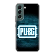 Чехол (TPU) с картинкой "Лого Пабг" на Самсунг Галаски С22 (Лого PUBG)