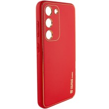Кожаный чехол Xshield для Samsung Galaxy S23 FE – Красный