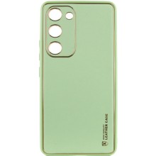 Кожаный чехол Xshield для Samsung Galaxy S23 FE – Зеленый