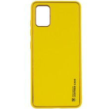 Кожаный чехол Xshield для Samsung Galaxy S23 FE – Желтый