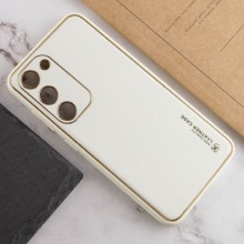 Кожаный чехол Xshield для Samsung Galaxy S23 FE – Белый
