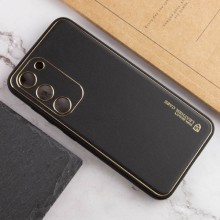 Кожаный чехол Xshield для Samsung Galaxy S23 FE – Черный