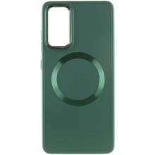 TPU чохол Bonbon Metal Style with MagSafe для Samsung Galaxy S23 FE – Зелений