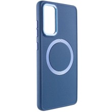 TPU чехол Bonbon Metal Style with MagSafe для Samsung Galaxy S23 FE – Синий