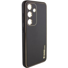 Кожаный чехол Xshield для Samsung Galaxy S23 FE – Черный