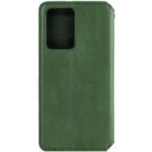 Шкіряний чохол книжка GETMAN Cubic (PU) для Samsung Galaxy S23 FE – Зелений