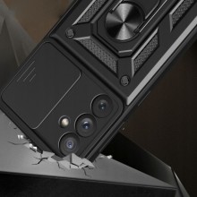 Ударостійкий чохол Camshield Serge Ring для Samsung Galaxy S23 FE – Чорний