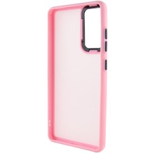 Чехол TPU+PC Lyon Frosted для Samsung Galaxy S23 FE – Pink