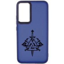 Накладка Oprint Скандинавия Black для Samsung Galaxy S23 FE – Navy Blue