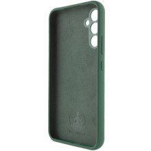 Чехол Silicone Cover Lakshmi Full Camera (AAA) with Logo для Samsung Galaxy S23 FE – Зеленый