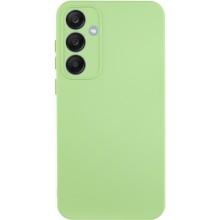 Чехол TPU GETMAN Liquid Silk Full Camera для Samsung Galaxy S23 FE – Зеленый