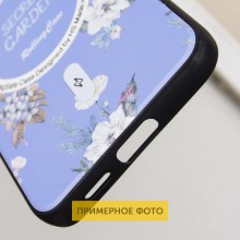 TPU+PC чехол Secret Garden with MagFit для Samsung Galaxy S23 FE – Лиловый