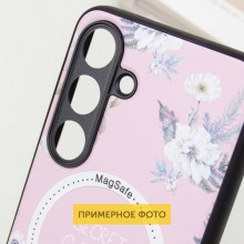 TPU+PC чехол Secret Garden with MagFit для Samsung Galaxy S23 FE – Розовый