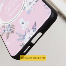 TPU+PC чехол Secret Garden with MagFit для Samsung Galaxy S23 FE – Розовый