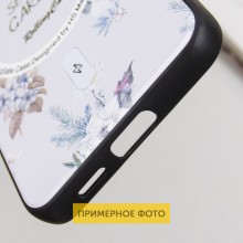 TPU+PC чехол Secret Garden with MagFit для Samsung Galaxy S23 FE – Белый