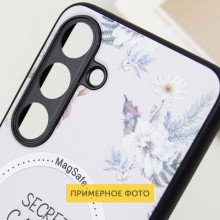 TPU+PC чохол Secret Garden with MagFit для Samsung Galaxy S23 FE – Білий