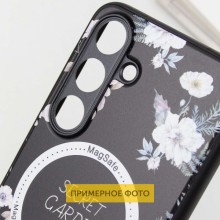 TPU+PC чехол Secret Garden with MagFit для Samsung Galaxy S23 FE – Черный