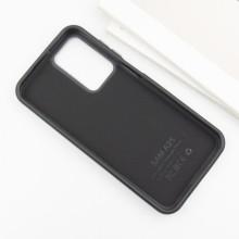Кожаный чехол Leather Case Metal Buttons для Samsung Galaxy S23 FE – Черный