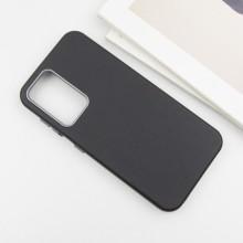 Кожаный чехол Leather Case Metal Buttons для Samsung Galaxy S23 FE – Черный