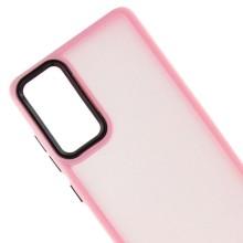 Чехол TPU+PC Lyon Frosted для Samsung Galaxy S23 FE – Розовый