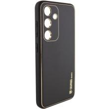 Шкіряний чохол Xshield для Samsung Galaxy S23 FE – Чорний