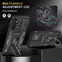 Ударопрочный чехол Camshield Army Ring для Samsung Galaxy S23 FE – Черный