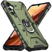 Ударопрочный чехол Pathfinder Ring для Samsung Galaxy S23 FE – Зеленый