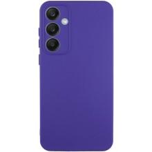 Чехол TPU GETMAN Liquid Silk Full Camera для Samsung Galaxy S23 FE – Фиолетовый
