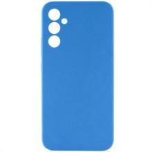 Чехол Silicone Cover Lakshmi Full Camera (AAA) для Samsung Galaxy S23 FE – Синий