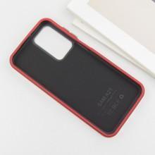 Кожаный чехол Leather Case Metal Buttons для Samsung Galaxy S23 FE – Красный