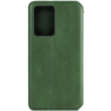 Шкіряний чохол-книжка GETMAN Cubic (PU) для Samsung Galaxy S23 FE – Зелений