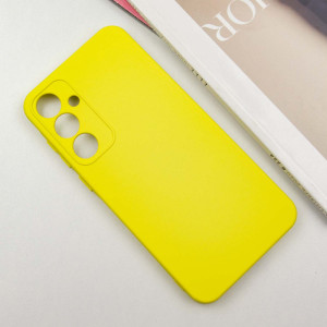 Чехол Silicone Cover Lakshmi Full Camera (A) для Samsung Galaxy S23 FE – Желтый