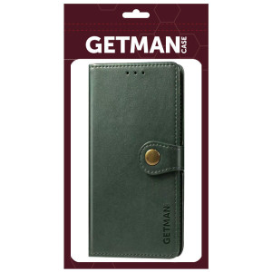 Кожаный чехол-книжка GETMAN Gallant (PU) для Samsung Galaxy S23 FE – Зеленый