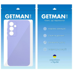 Чехол TPU GETMAN Liquid Silk Full Camera для Samsung Galaxy S23 FE – Сиреневый