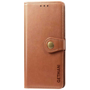Шкіряний чохол-книжка GETMAN Gallant (PU) для Samsung Galaxy S23 FE (Коричневий)