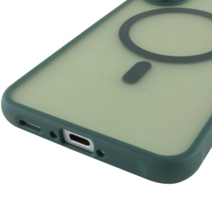 Чохол TPU Bloom with Magnetic Fit для Samsung Galaxy S23 FE – Зелений
