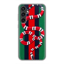 Чехлы ГУЧЧИ для Самсунг С23 ФЕ (AlphaPrint) (Gucci змия)